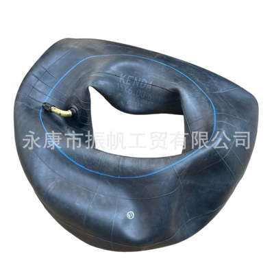 Jianda Brand Butyl Rubber Inner Motorcycle wheel hub - one-15x600-6-curved-mouth-inner-tube