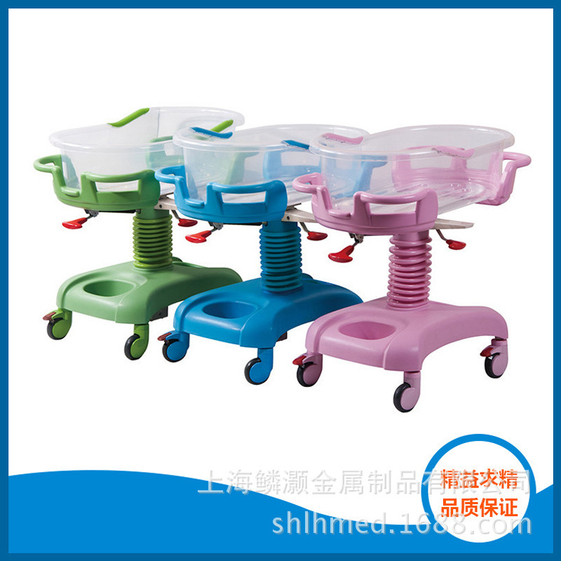 ABS婴儿床医院新生儿科婴儿车婴儿床可升降可倾斜婴儿推车