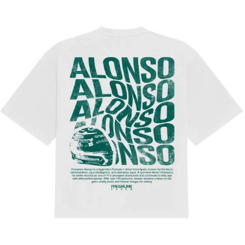 Cross-Border Pure Cotton Men's Short-Sleeve Loose Fit European Size Themed Pattern Character Short-Sleeve Men's T-Shirt