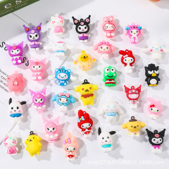 かわいいサンリオのキーホルダーは、クリスマスの洞洞楽盲箱シリカゲルの小物卸売りをしています。