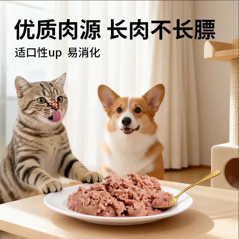 Yibenliang CAT loncheras, perros enlatados, gatos enlatados, alimentos básicos a precio completo, alimentos húmedos para gatos se convierten en bocadillos para mascotas para gatos jóvenes al por mayor image 3