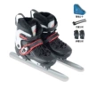 Sliding art 018 black and red speed skating (pack + knife cover + knee pad)