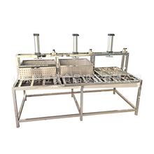 酸奶压制机气动不锈钢豆腐压榨机多功能豆干机厂家发货