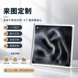 亚克力流沙卡砖麻将卡通河豚钥匙链水豚鼠室内装饰挂件亚克力配件