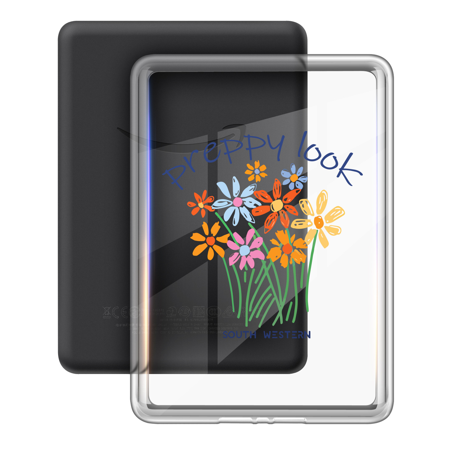 Aplicable en stock para 2024 Kindle Paperwhite6543 acrílico transparente caja protectora pintada caja única