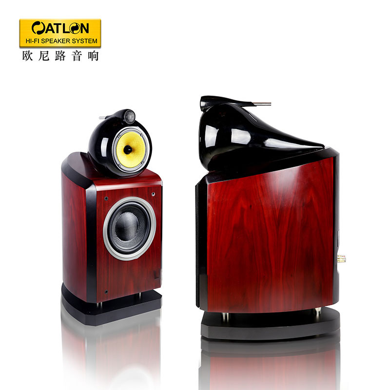 Factory Direct OATLON8-inch bookshelf monitor high fidelity home audio Nautilus hifi fever speaker