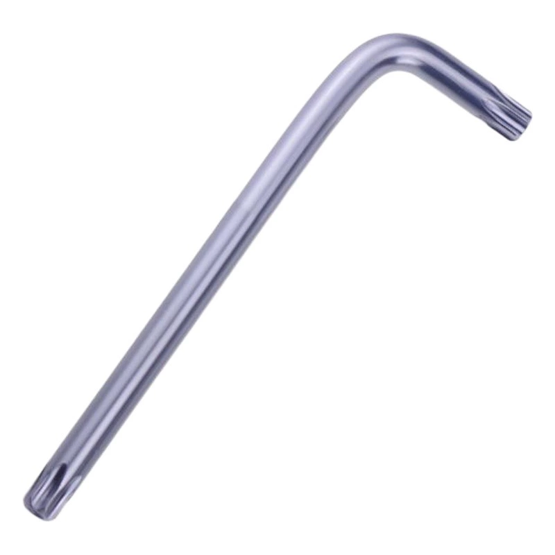 Ключ Torx Одиночный Противоугонный рисовый ключ в форме звезды с шестью цветами с отверстием T10-T55 длина и полные спецификации