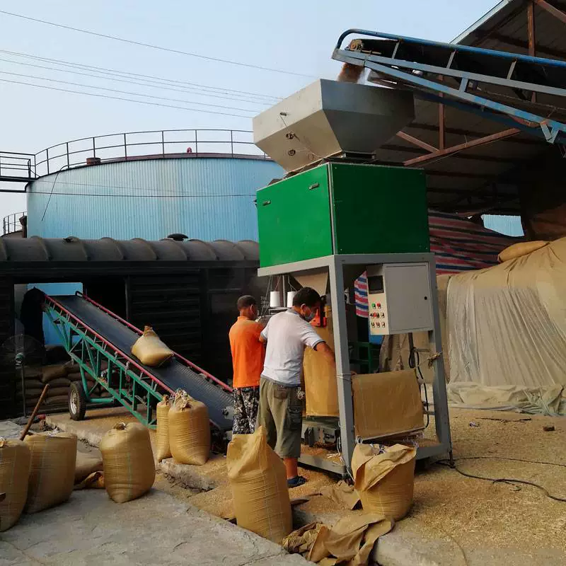 60 кг весы для количественной упаковки гречневой крупы \ весы для взвешивания, запайки и дозирования упаковки