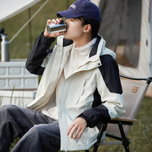 冲锋衣三合一可拆卸两件套男女户外防风防水旅行登山服外套潮批发
