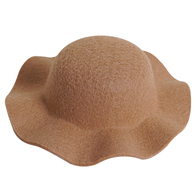Labu nuevo sombrero de feltero abierto sombrero de cúpula sombrero accesorios de moda sombrero mini sombrero muñeca