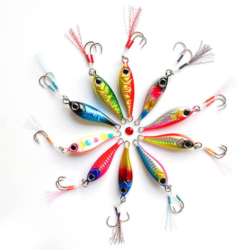 Spinning Plate Lead Baits 7g~60g Lure for Spotted Bass Artificial Lure Long Range Glow-in-the-Dark Spinning Plate Bait