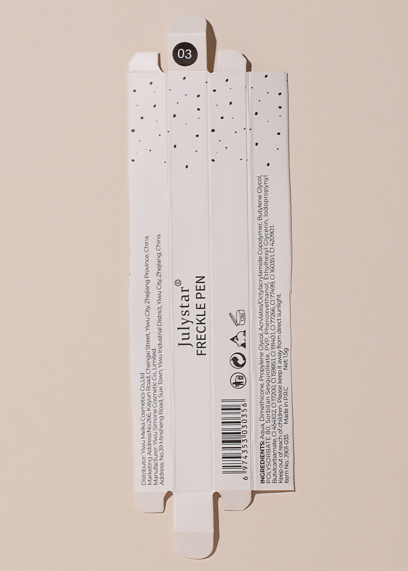 Natural Simulation Freckle Pen Waterproof Face Makeup Tool_voghion.com