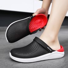 外穿洞洞鞋男款EVA2024夏季厚底男士沙滩两穿凉拖鞋防滑花园鞋
