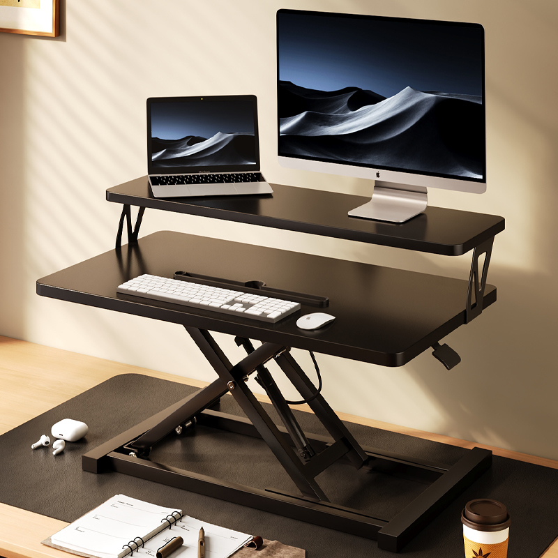 Adjustable Multifunctional Standing Workbench, Simple and Modern Ergonomic Home Office Adjustable Computer Desk Adjustable Multifunctional Standing Workbench, Simple and Modern Ergonomic Home Office Adjustable Computer Desk