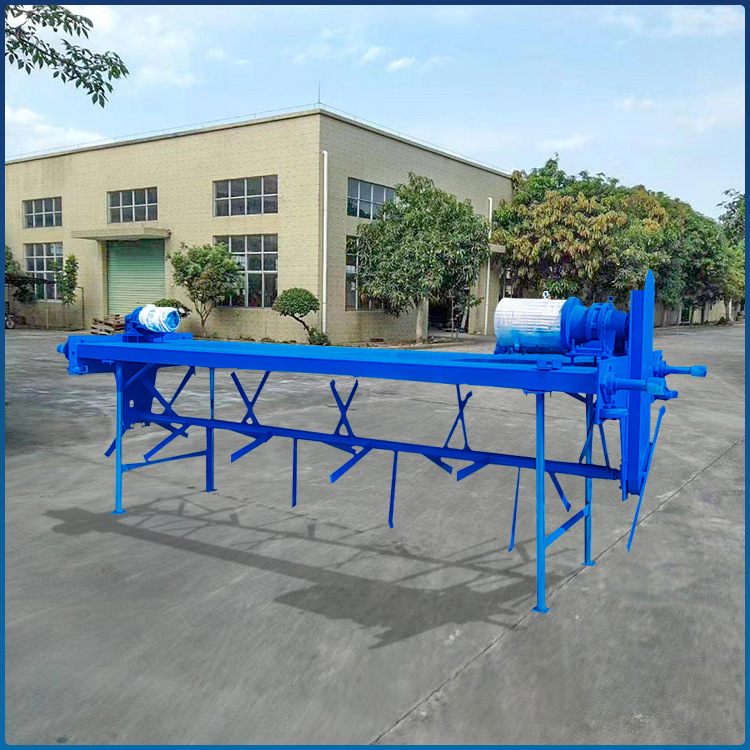 琪源猪场发酵床翻堆机4米温室翻耙机独立式养猪场肥料搅拌