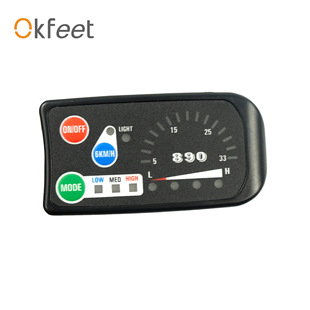 Bicycle modification instrument LED890 36V/48V waterproof line length 230mm