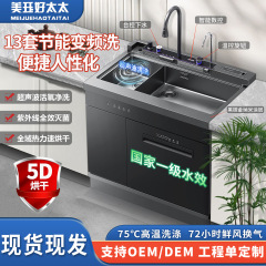 高温除菌13セット大容量食器洗い機家庭用消毒組み込み型統合水槽乾燥全自動一体