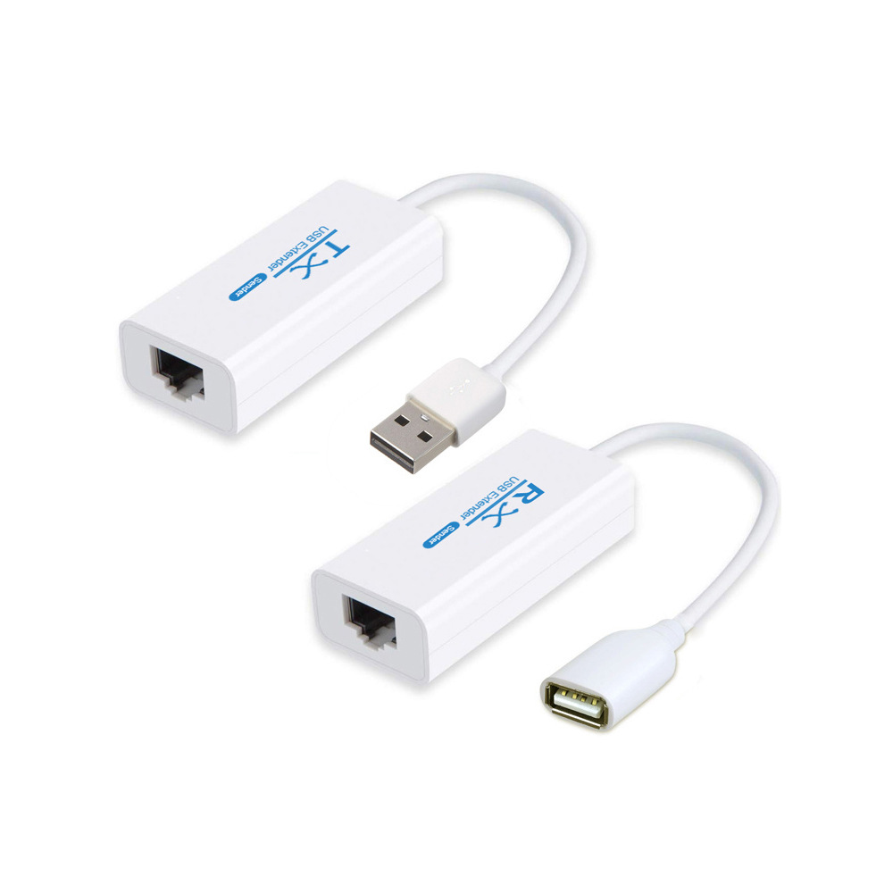 USB 200M RJ45 Extender TXRX Sender Receive Extension Adapter-阿里巴巴