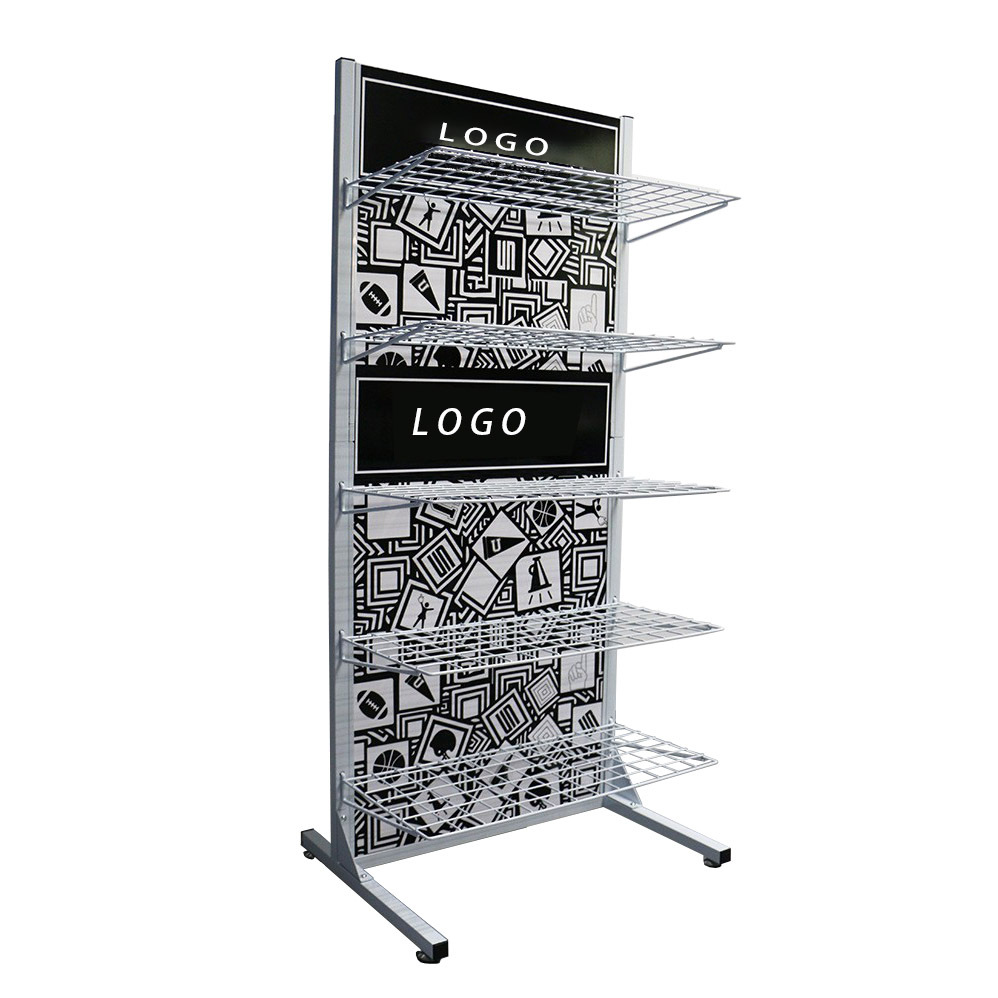 加工制作商超专用多层组合展示架袜子日用百货运动鞋子促销货架