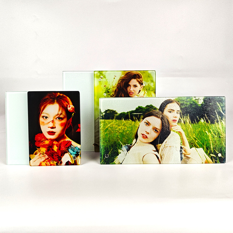 European-Style Minimalist Heat Transfer Explosion-Proof Tempered Glass Photo Frame, Extra-Large Semi-Transparent Sublimation Coating Ornament European-Style Minimalist Heat Transfer Explosion-Proof Tempered Glass Photo Frame, Extra-Large Semi-Transparent Sublimation Coating Ornament