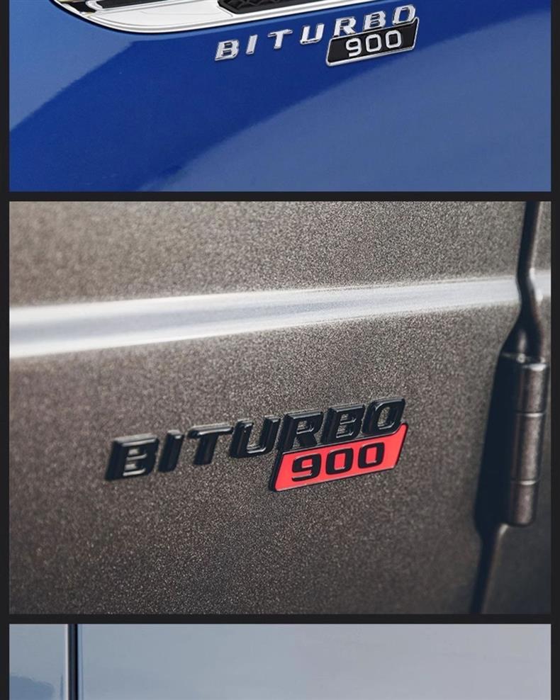 Suitable for Mercedes-Benz GTR rear emblem, GT53S modification, CLS63 car lettering, AMG black lettering