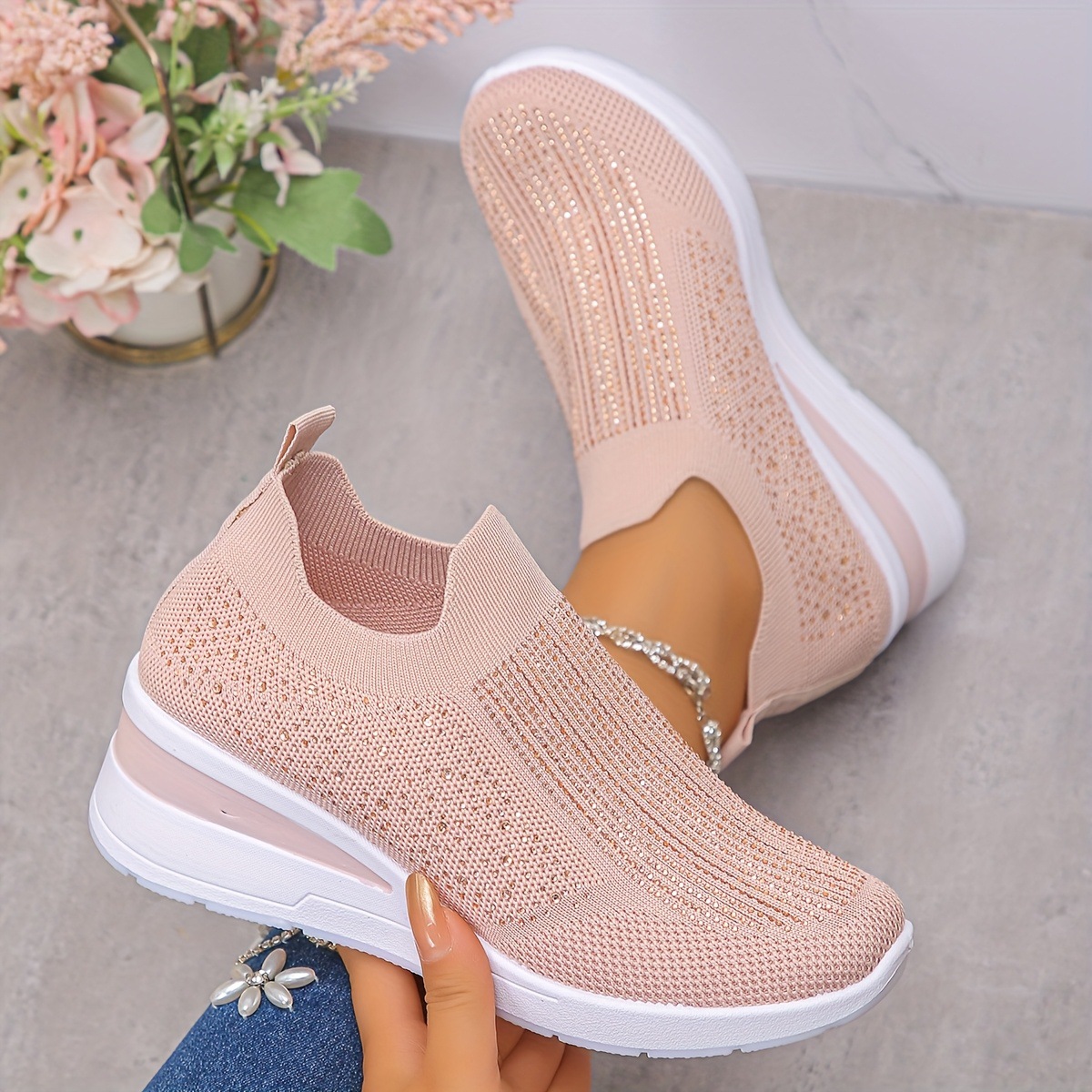 Zapatos bajos de moda para mujeres, ligeros y transpirables, mejores opciones para caminar y comprar. image 9
