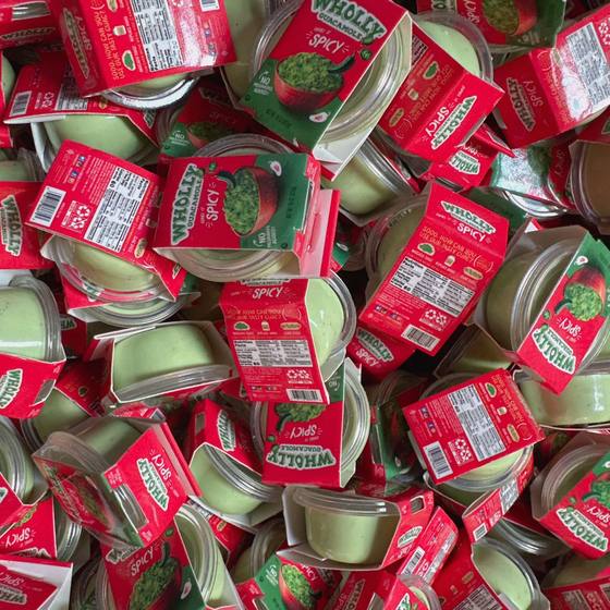 Genuine supermarket blind ball miniature mini surprise toy supermarket red avocado