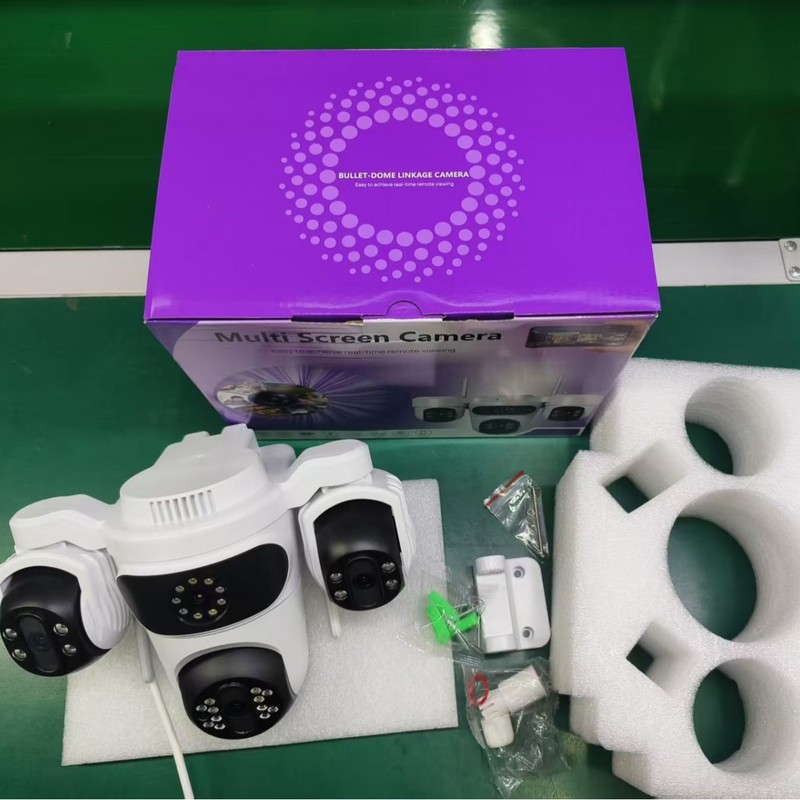 ICSEE 3メッシュ 4メッシュ ガンボール 12MP 監視カメラ 家庭用 屋外 360度 死角なし デュアルカメラ Xiongmai|undefined