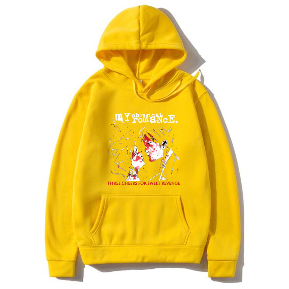 Mi romance químico para sudaderas con patrones dulces, sudaderas, sudaderas de algodón para hombres y mujeres de tres sonidos, moda