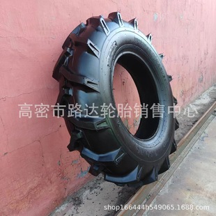 Small Agricultural Machinery 7.50-16 Seeder Tire Middle Tiller Tractor Wheel 7.50-16