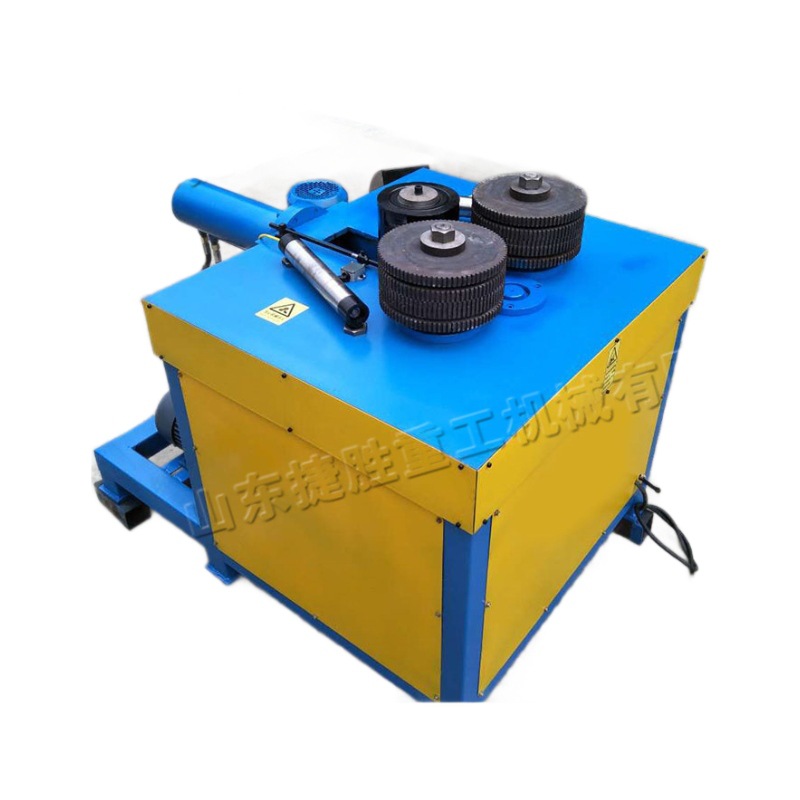 Máquina de bobinado de acero de ángulo horizontal hidráulico, equipo de bobinado de hierro de ángulo interno pequeño, máquina de bobinado de acero de ángulo hidráulico plano