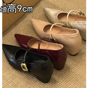 С���Ӄ�����9cmŮЬ2026�紺���^һ�ֿێ��������Ь�¸��߸�Ь