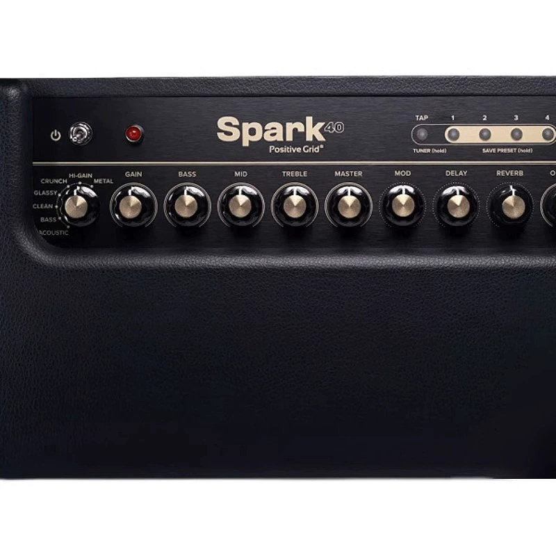 Зарядная Bluetooth-колонка PositiveGrid Spark Mini 40 для бас-гитары и записи звука с баса