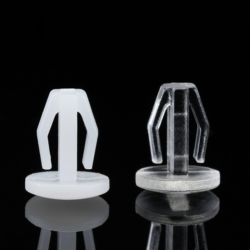 LED锚型铆钉 透明尼龙卡扣 灯条灯具塑料按压式扣钉卡钉 塑料铆钉