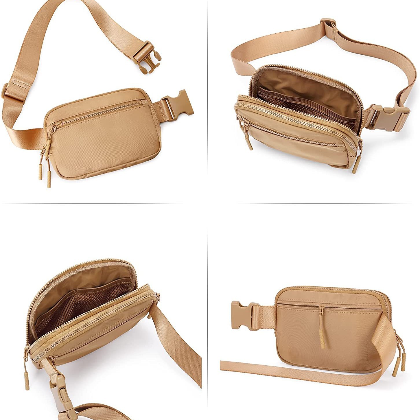 En stock venta al por mayor transfronteriza nuevo Lulu mismo bolsa de Salud Deportiva al aire libre corriendo multi-funcional bolsa de cintura imprimible LOGO