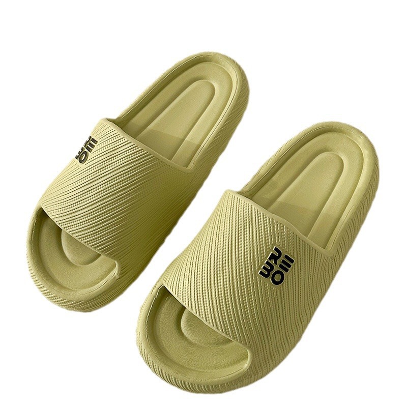Zapatillas de verano antideslizantes antiolor Eva casa mujer pisar mierda sensación de baño no olor zapatillas frías caseras hombre
