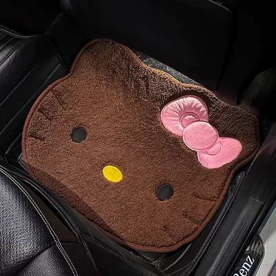 Universal Foot Pad – Thermal, In-Car Foot Mat Peihui - brown-cat-foot-pads