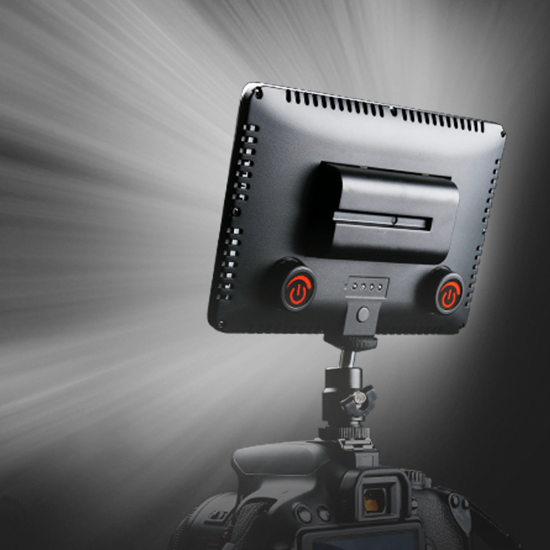 Etiqueta LED-192 Luz de relleno fotografía portátil SLR cámara de vídeo fotografía al aire libre siempre en luz de iluminación de mano
