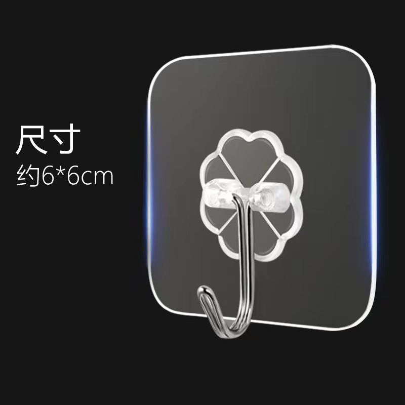 Gancho grueso transparente