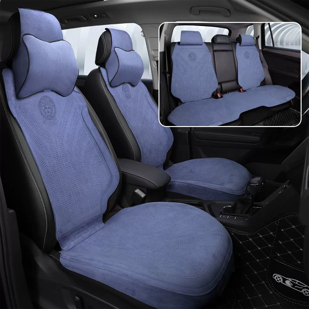 25 новых подушек для автомобильных сидений Xiaoman, четырехсезонная вентиляция, универсальные меховые подушки для сидений, тонкие летние седла для сидений, дышащие.