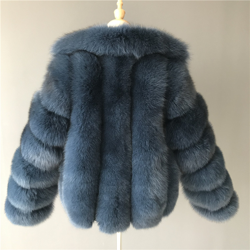 Elegant, Streetwear Style Women's Elegant Streetwear Solid Color Coat Faux Fur Coat Jacket