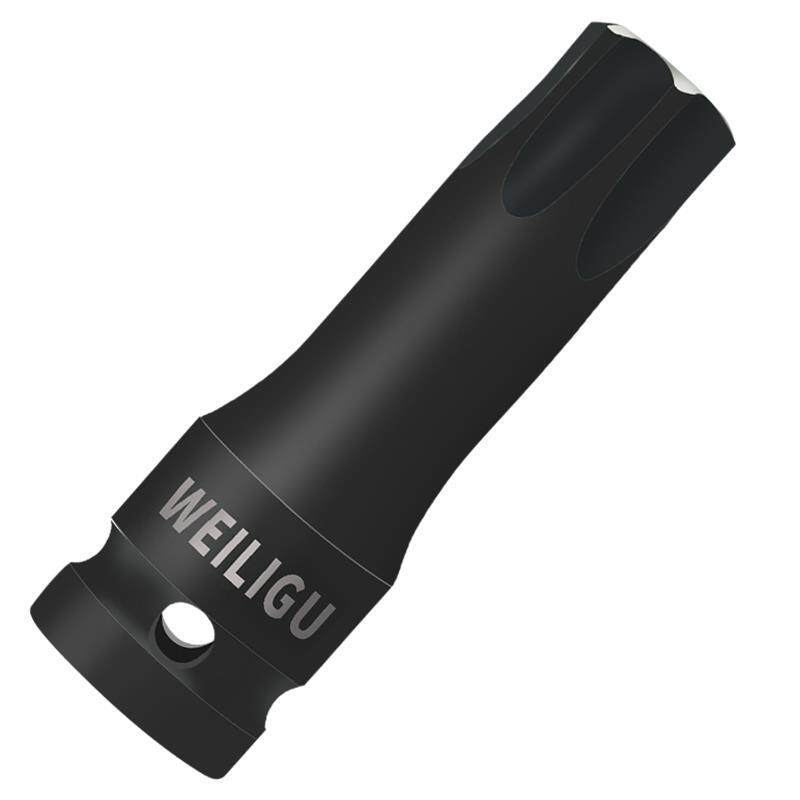 Dafei 1 / 2 manguito neumático lote hexagonal flor de ciruela T30T45T55T90 llave eléctrica unida manguito de cañón de aire