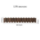 North american black walnut 12 hooks (free nail-free stickers)