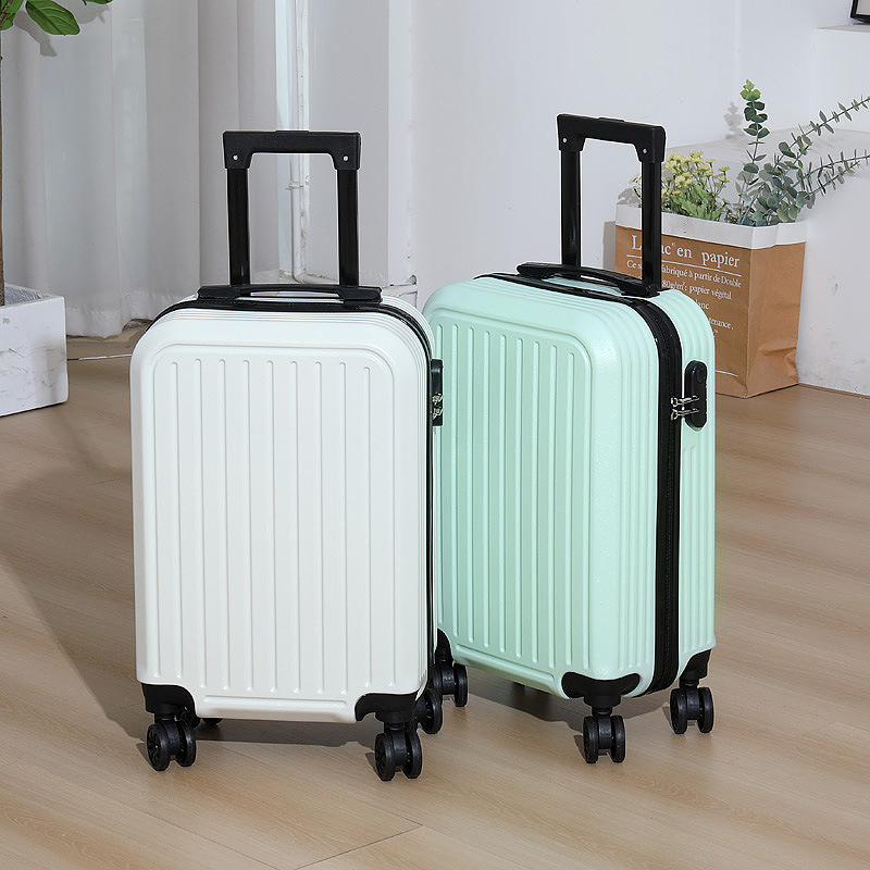 Cheap Wholesale Adult Luggage Suitcase with 20inch Zippers, Student Password Lock Suitcase, Large Capacity, Shockproof, Casual Gift Travel Suitcase