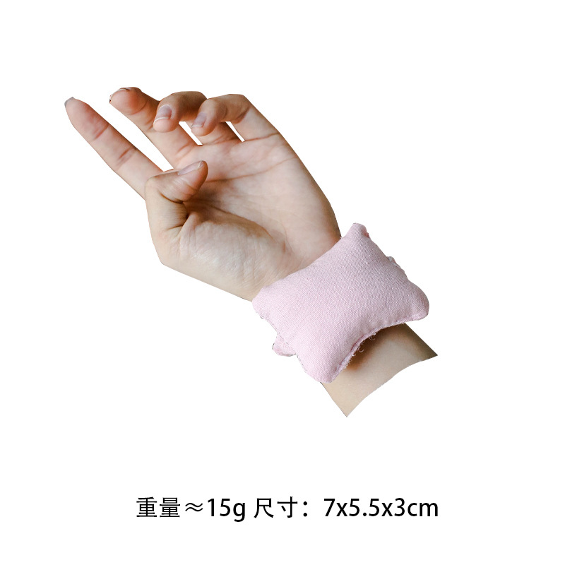 Эластичная подушечка на запястье из чистого хлопка с крахмалом из корня лотоса