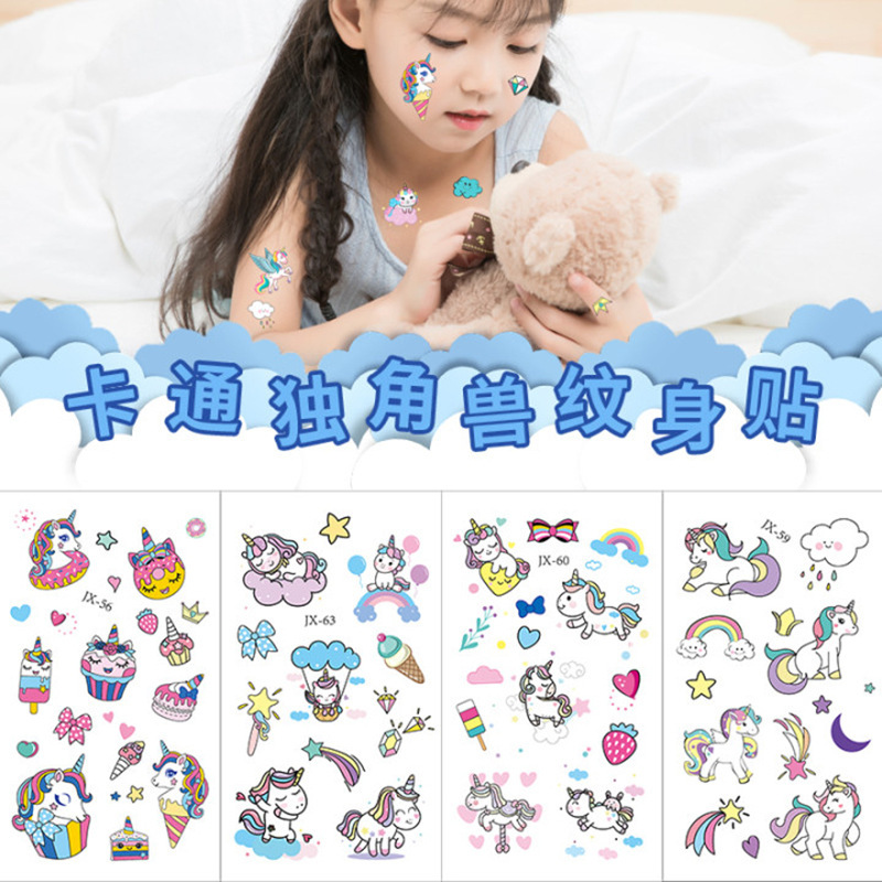 New Waterproof Face Tattoo Stickers Cartoon Children Tattoo Stickers Unicorn Stickers Temporary Tattoo Stickers Wholesale New Waterproof Face Tattoo Stickers Cartoon Children Tattoo Stickers Unicorn Stickers Temporary Tattoo Stickers Wholesale