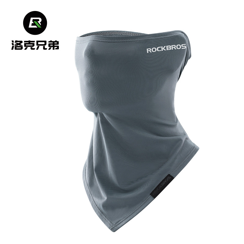 Rocke Brothers máscara solar, pañuelo de hielo, pañuelo de ciclismo anti-UV, cubierta de cuello, cara delgada para hombres y mujeres, verano