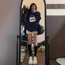 2025新款今年流行爆款日系卡通卫衣男女宽松小众情侣装秋冬款上衣