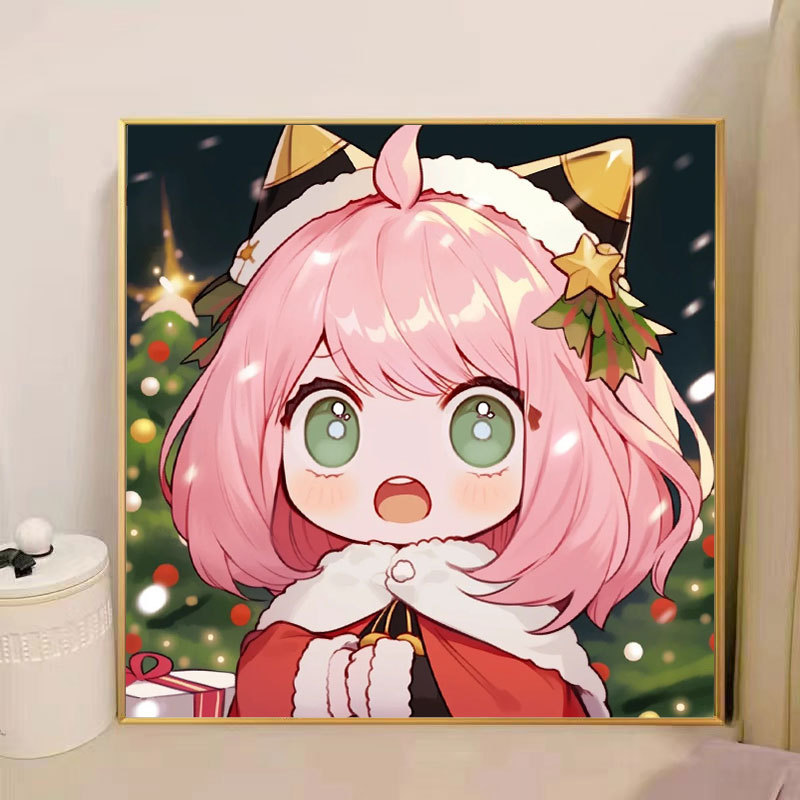 スポンジ・ボブ デジタル油絵 DIY 漫画アニメ 子供向け 手塗り装飾画 置物 環境に優しい|undefined