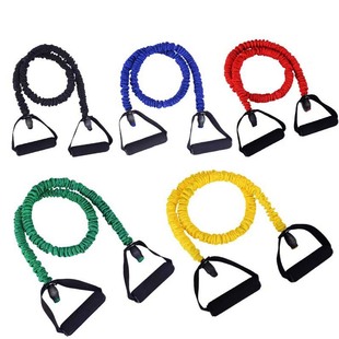 One-Word Tension Rope Cross-Border Hot-Selling Webbing Tensioner Elastic Rope Elastic Band Fitness Equipment One-Word Tensioner